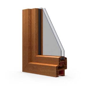 PVC 70 mm design droit